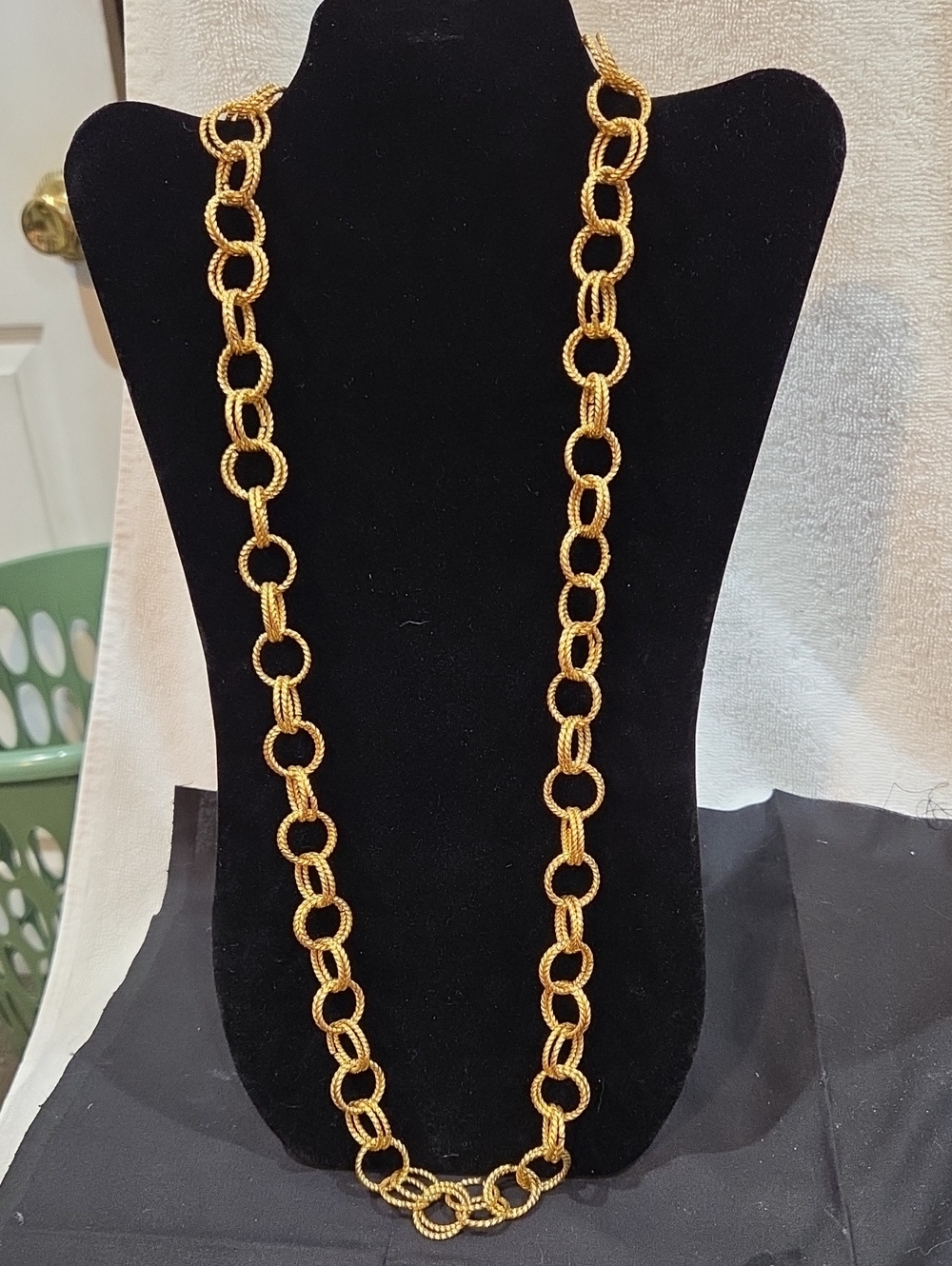 BETSY JOHNSON DOUBLE LINK CHAIN